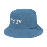 "C.T.$.I" Denim bucket hat